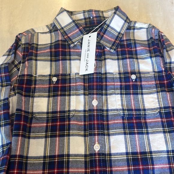 Janie and Jake plaid shirt - Picture 2 of 4